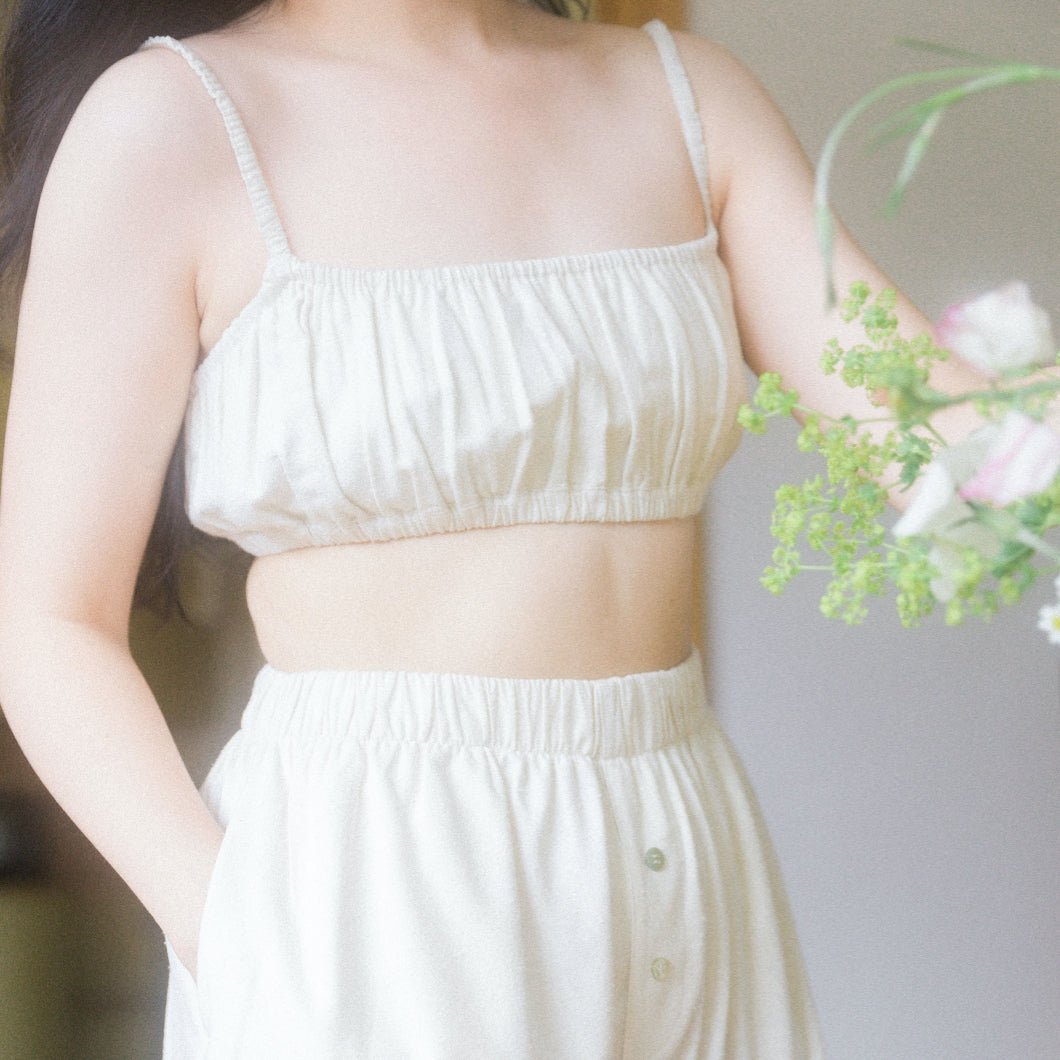 Sophie Bralette in White with Bespoke Lining – The Dolls House Fashion